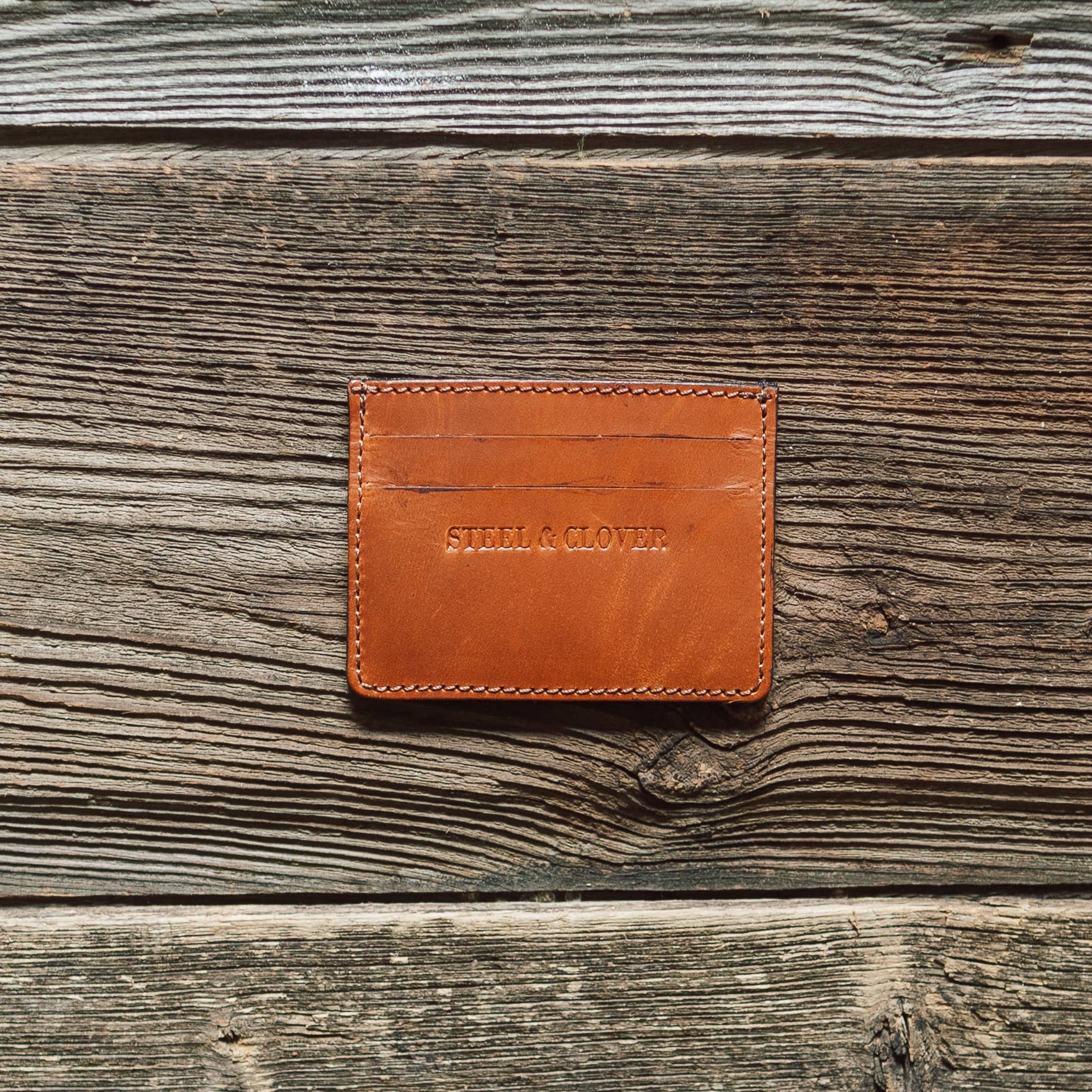 Flying Shot Leather Card Wallet