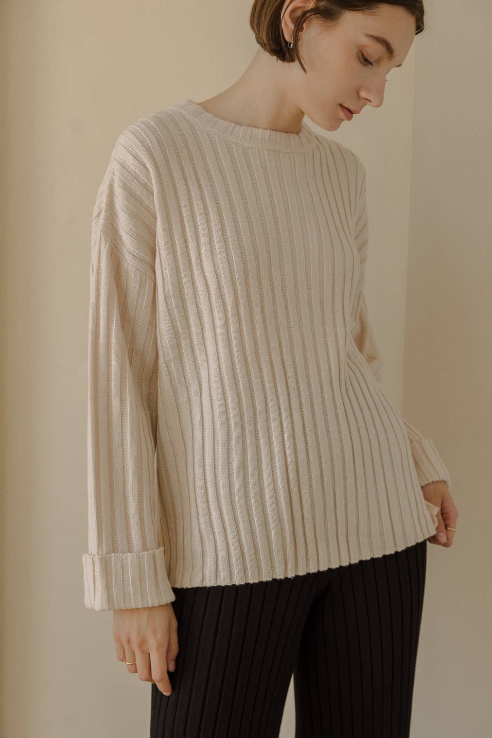 The Una Oversized Knit Sweater