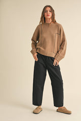 Sienna Cotton Barrel Pants