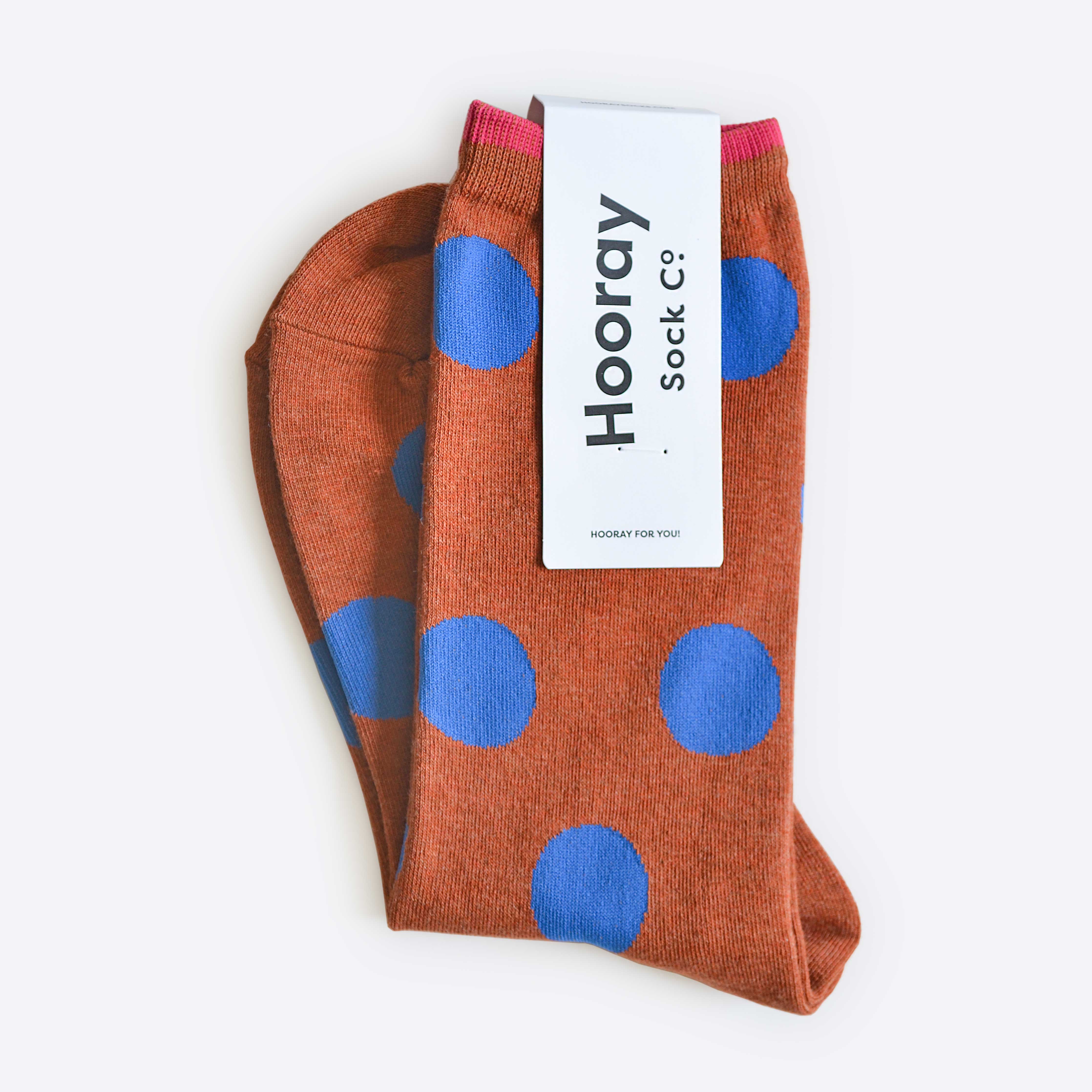 Panhandle Polka Dot Crew Socks