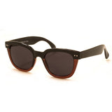 New School Sunglasses in Black/Brown