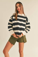 Kara Color Blocked Sweater