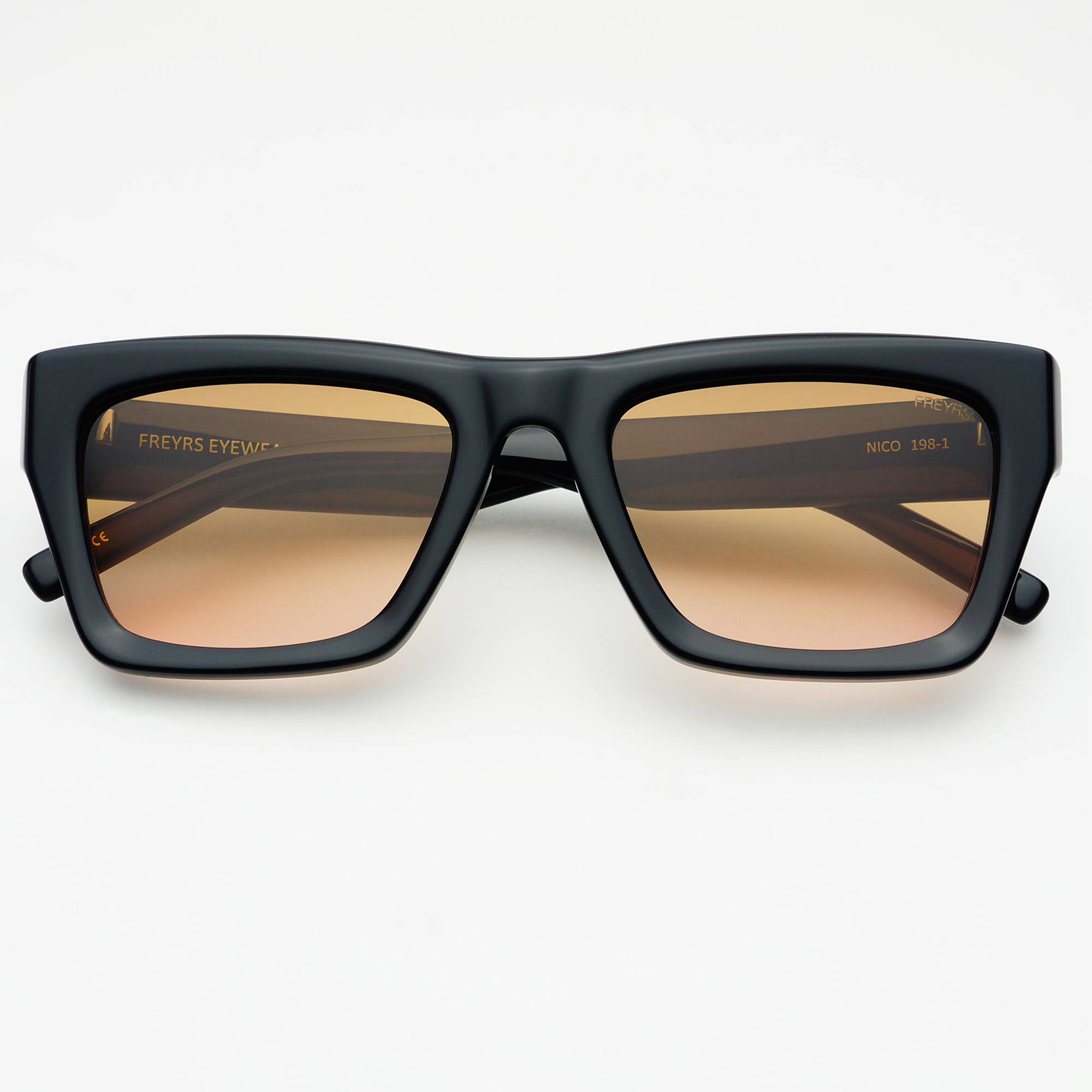 Freyr Nico Acetate Unisex Rectangular Sunglasses