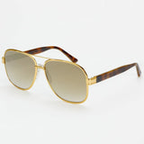 Carter Gold Mirror Sunglasses