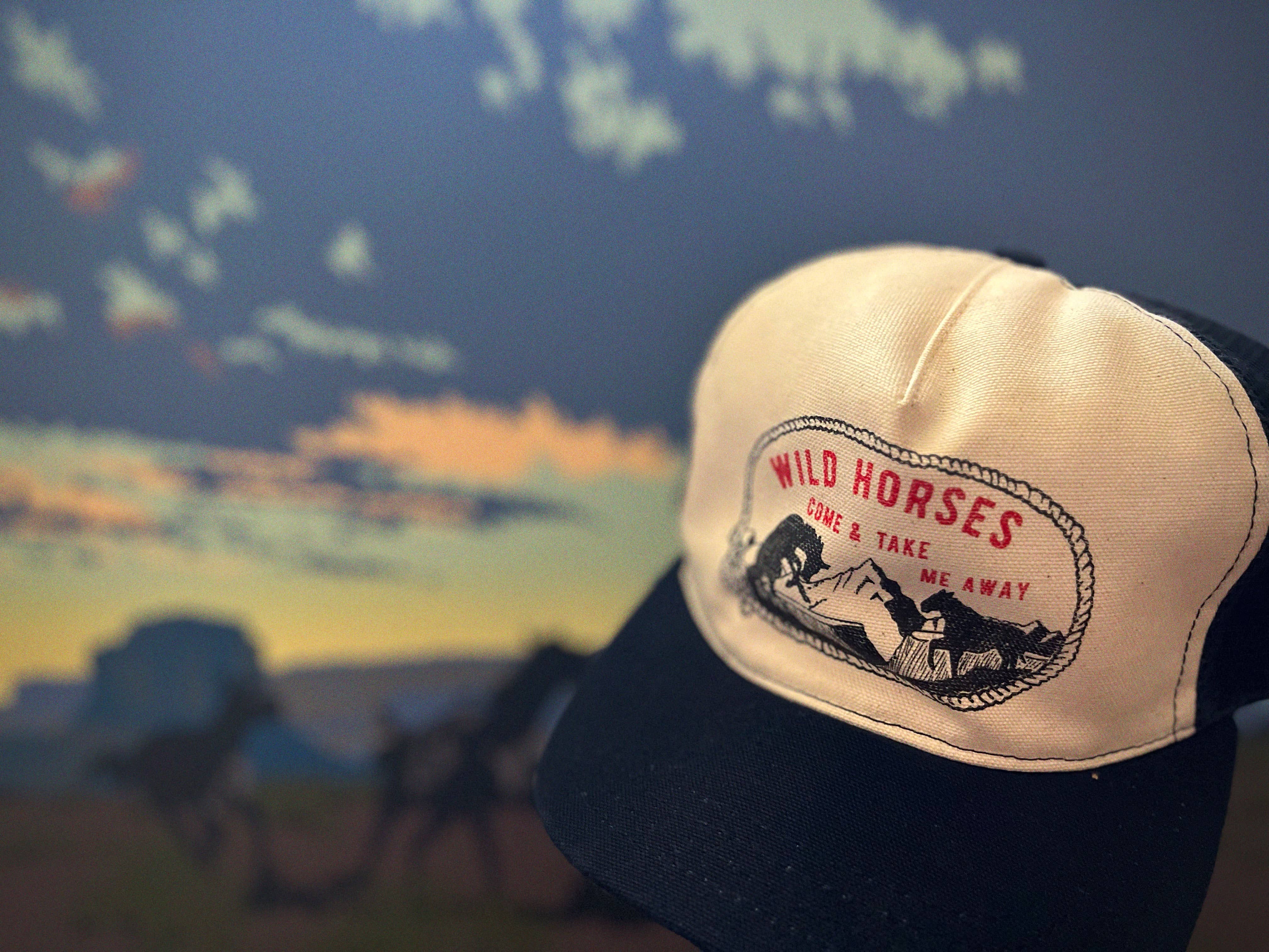 Wild Horses Trucker - Snapback Navy