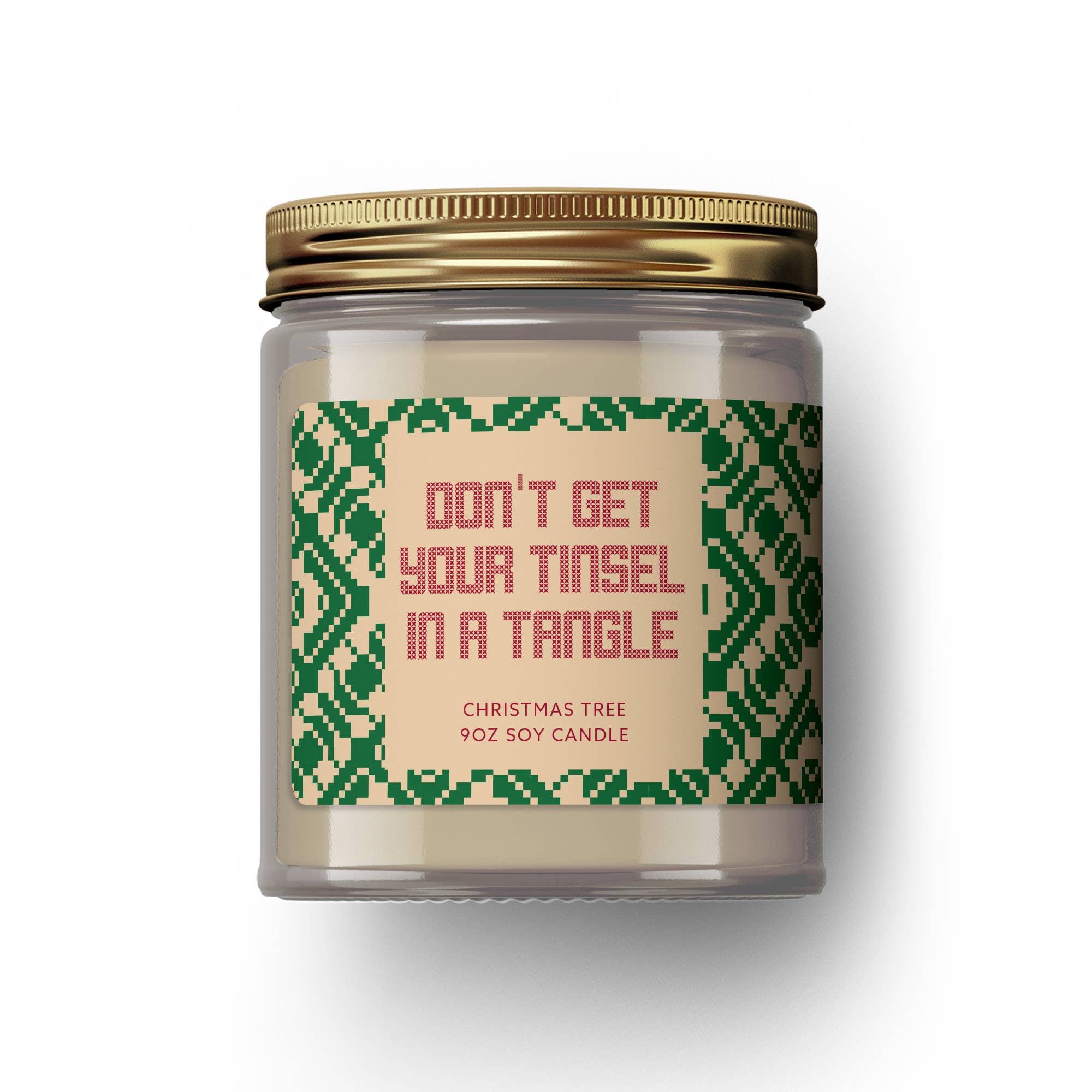 Naughty Sweater - Tangled Tinsel Candle