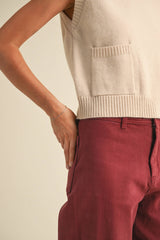 Venice Pocket Sweater Vest