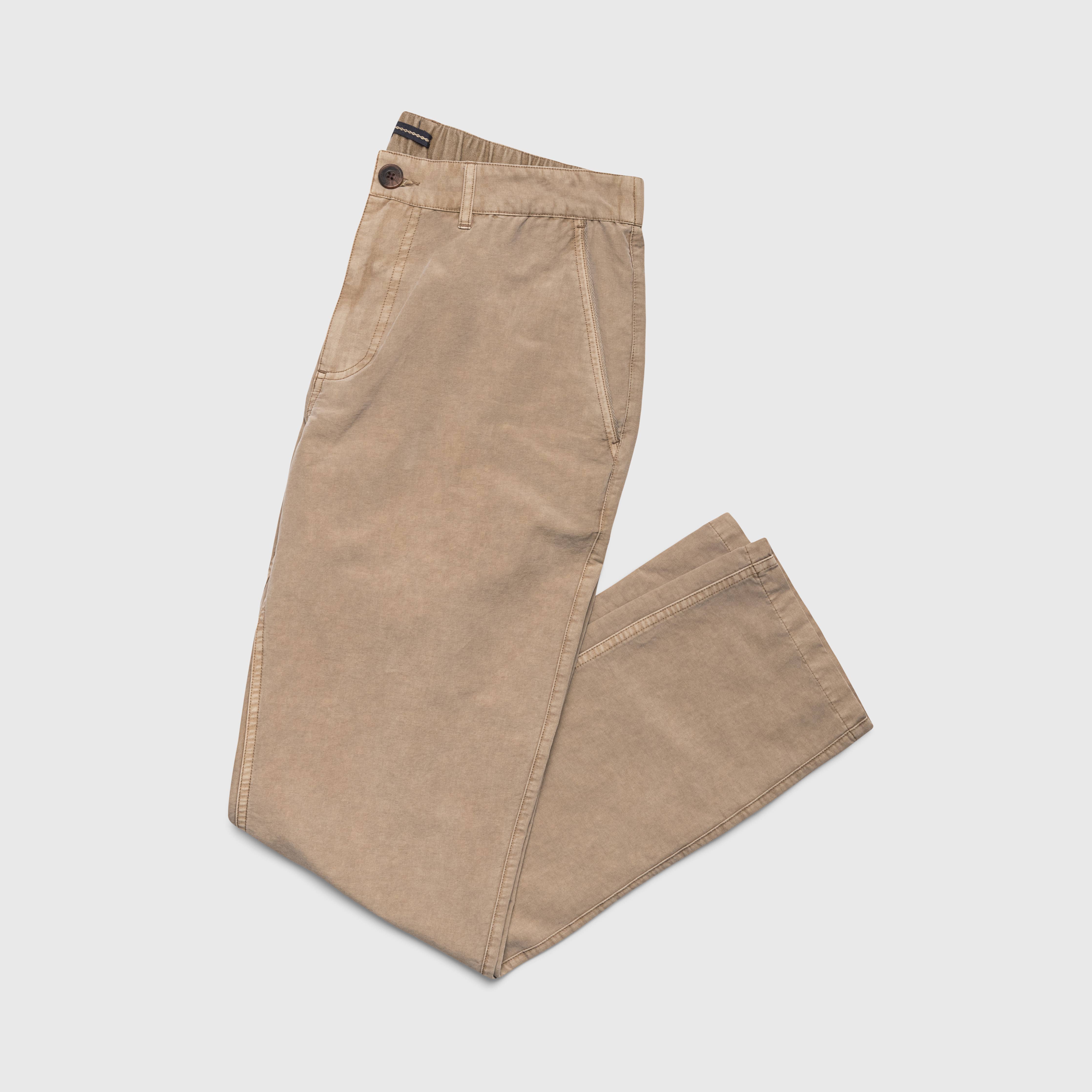 Cole EZ Waist Pants in Ebony, Khaki, and Grey