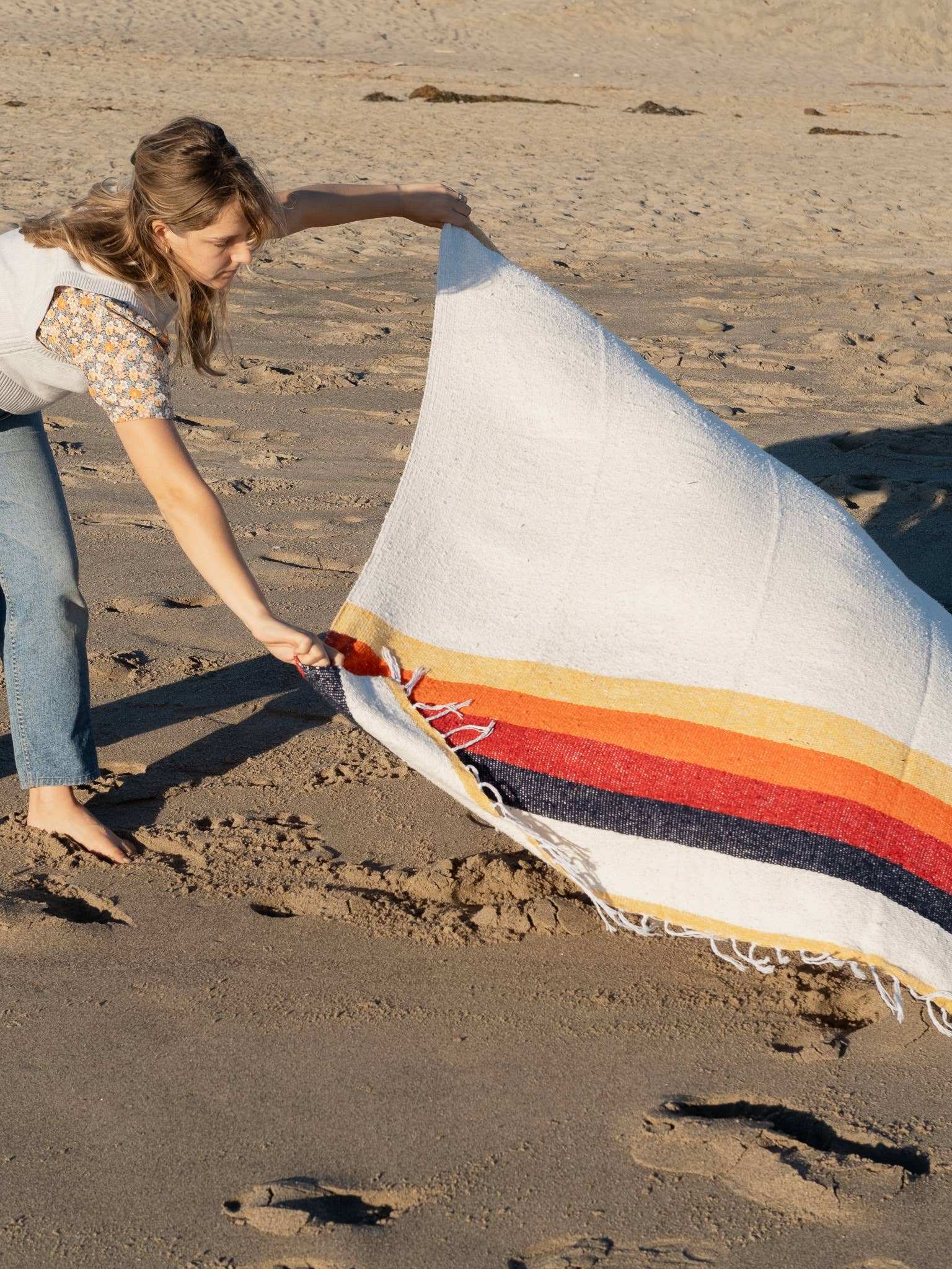 Vintage Coast Throw Blanket