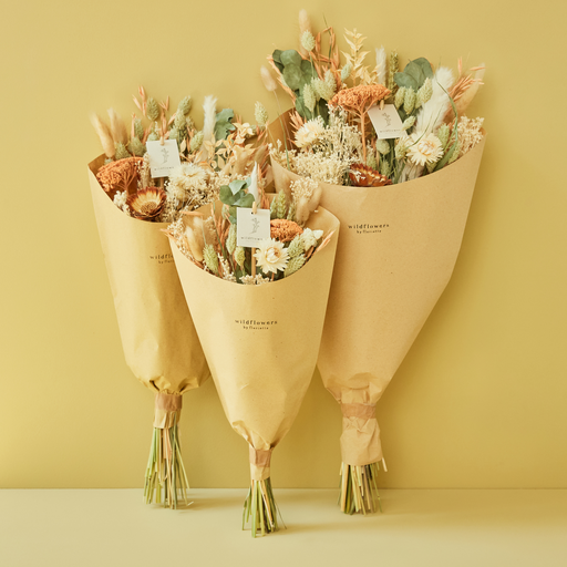 Spring Bouquet - Dried Flowers Apricot