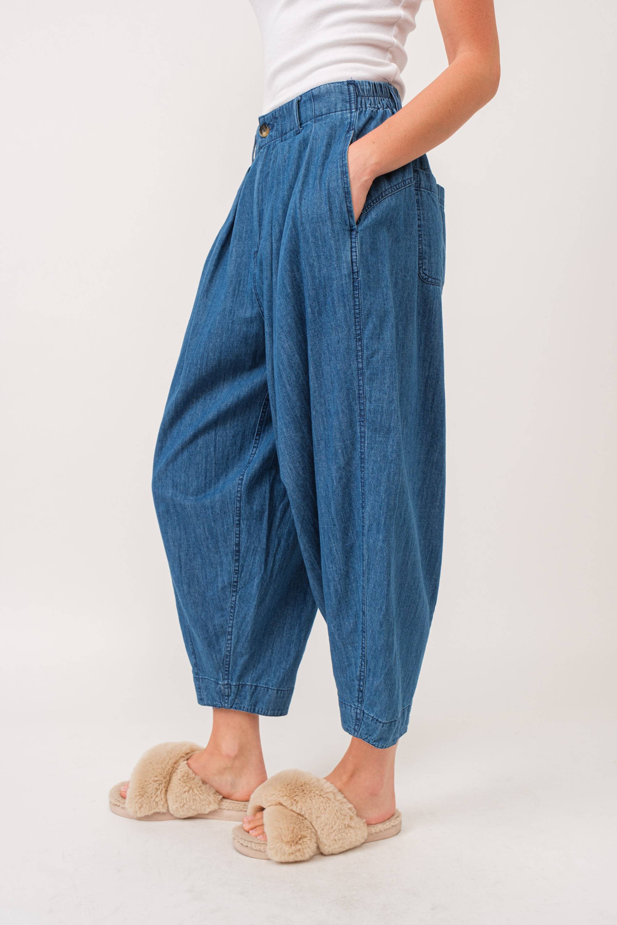 Quinn Front Pleated Pants