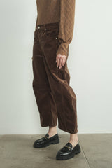 Devin Barrel Cords in Brown