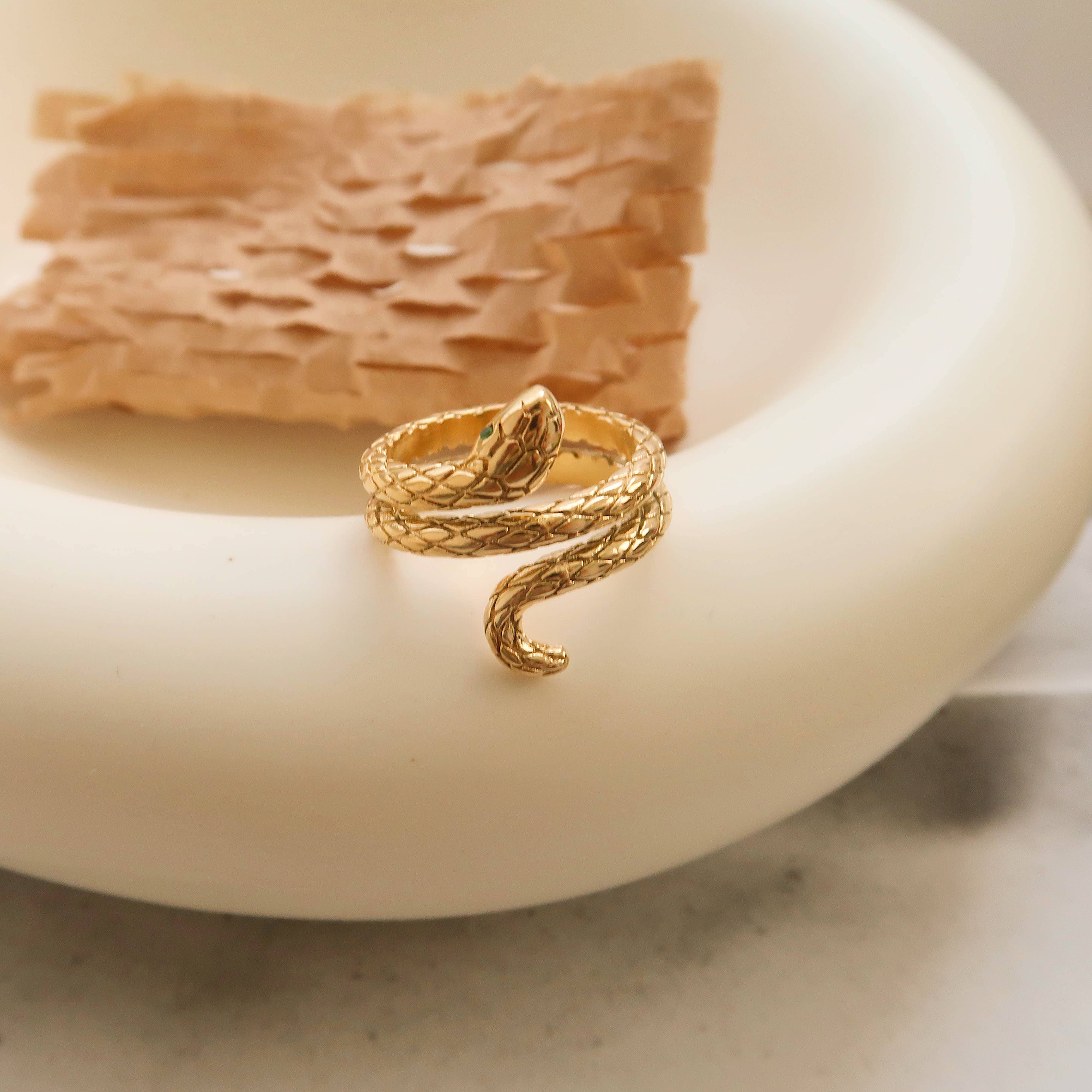 Asp (Snake) Ring