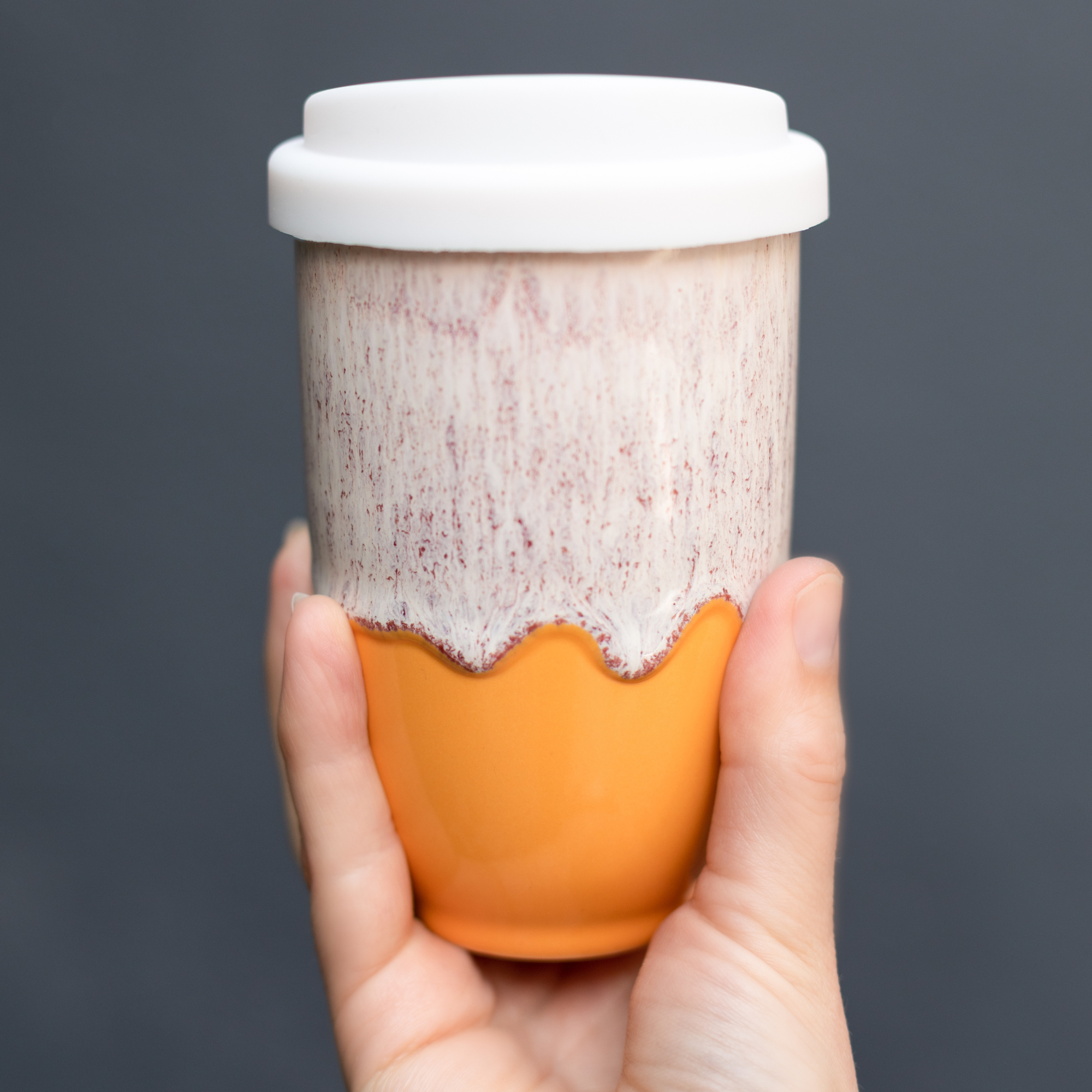 Grapefruit Ceramic Cup