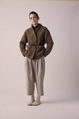 Amente Tapered Wool Pants