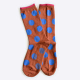 Panhandle Polka Dot Crew Socks