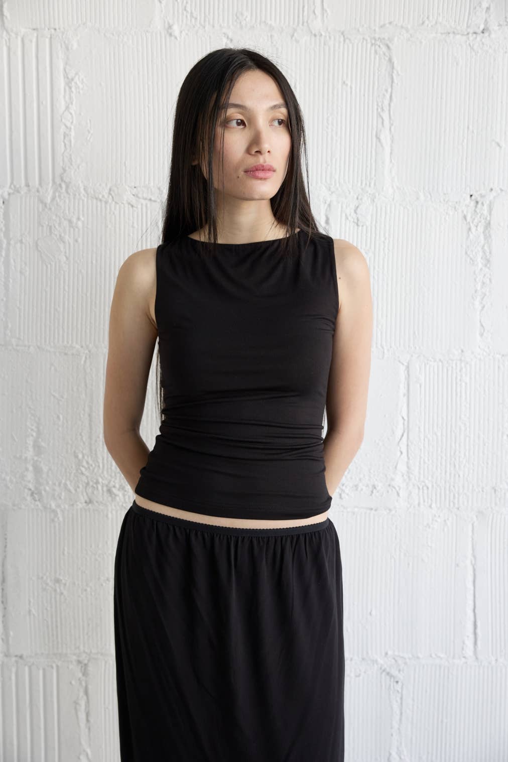 The Kaia Top in Black