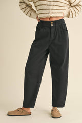 Sienna Cotton Barrel Pants