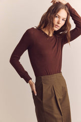 Amente Wool Blend Lightweight Top