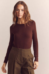 Amente Wool Blend Lightweight Top