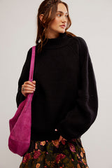 Free People Sunbeam Sweater in Black