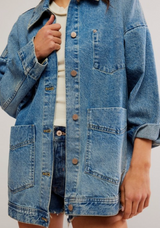 Free People Avery Denim Jacket