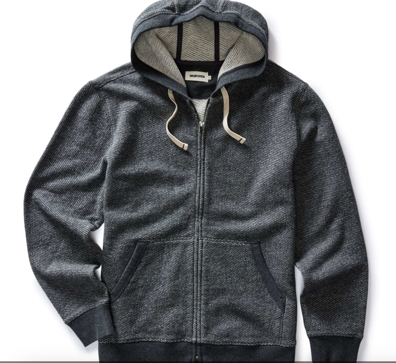 Taylor Stitch Apres Zip Hoodie in Graphite