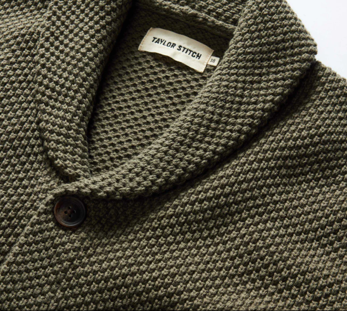 Taylor Stitch Crawford Sweater in Fatigue Olive