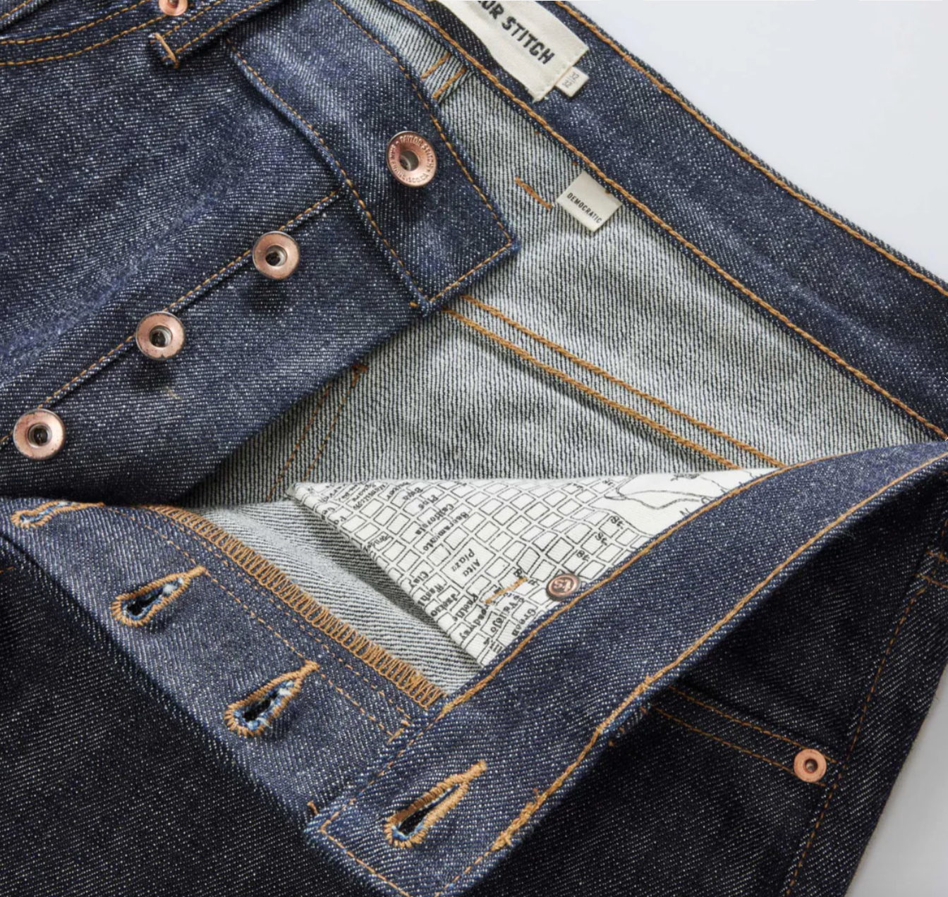 Taylor Stitch Rigid Organic Selvedge Jeans