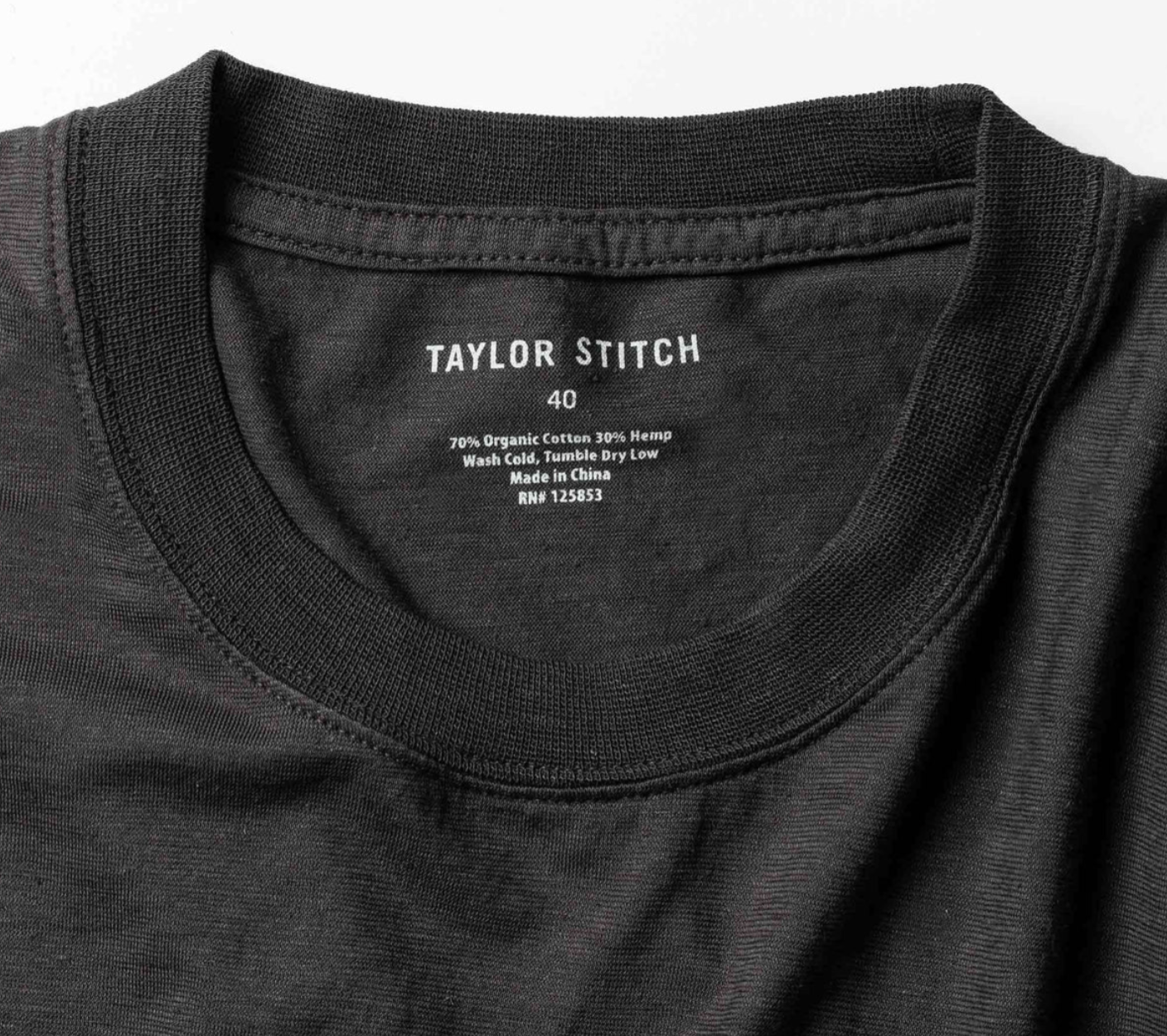 Taylor Stitch Cotton Hemp Tee