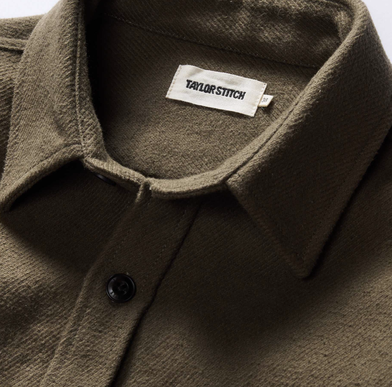 Taylor Stitch Maritime Shirt Jacket in Faded Black or Fatigue Olive