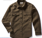 Taylor Stitch Maritime Shirt Jacket in Faded Black or Fatigue Olive