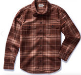 Taylor Stitch Ledge Shirt in Chestnut Plaid