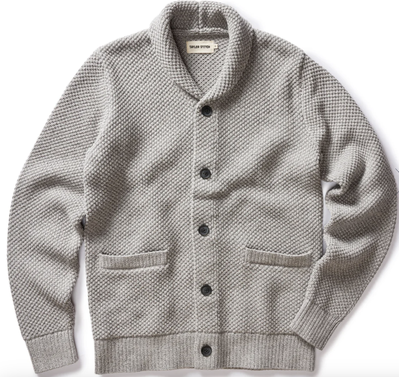 Taylor Stitch Crawford Sweater in Ash Twist