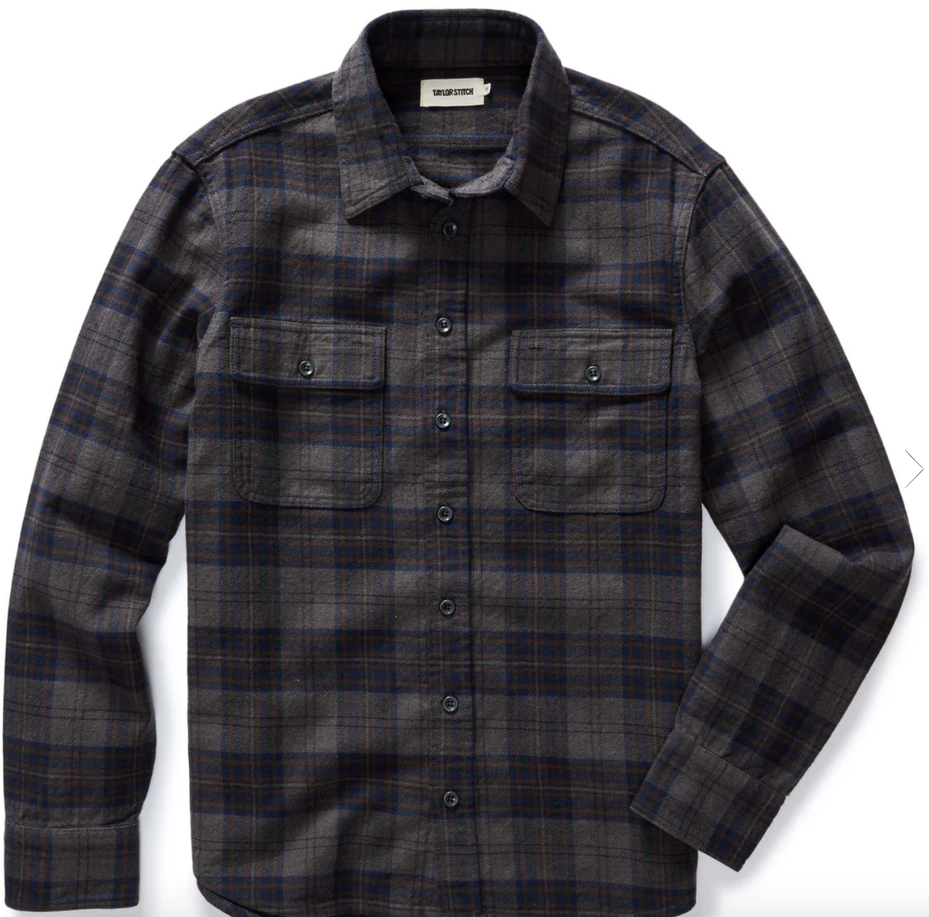 Taylor Stitch Ledge Shirt in Granite Plaid