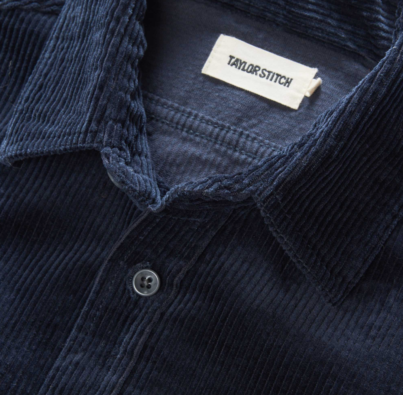 Taylor Stitch Utility in Dark Navy Corduroy Shirt