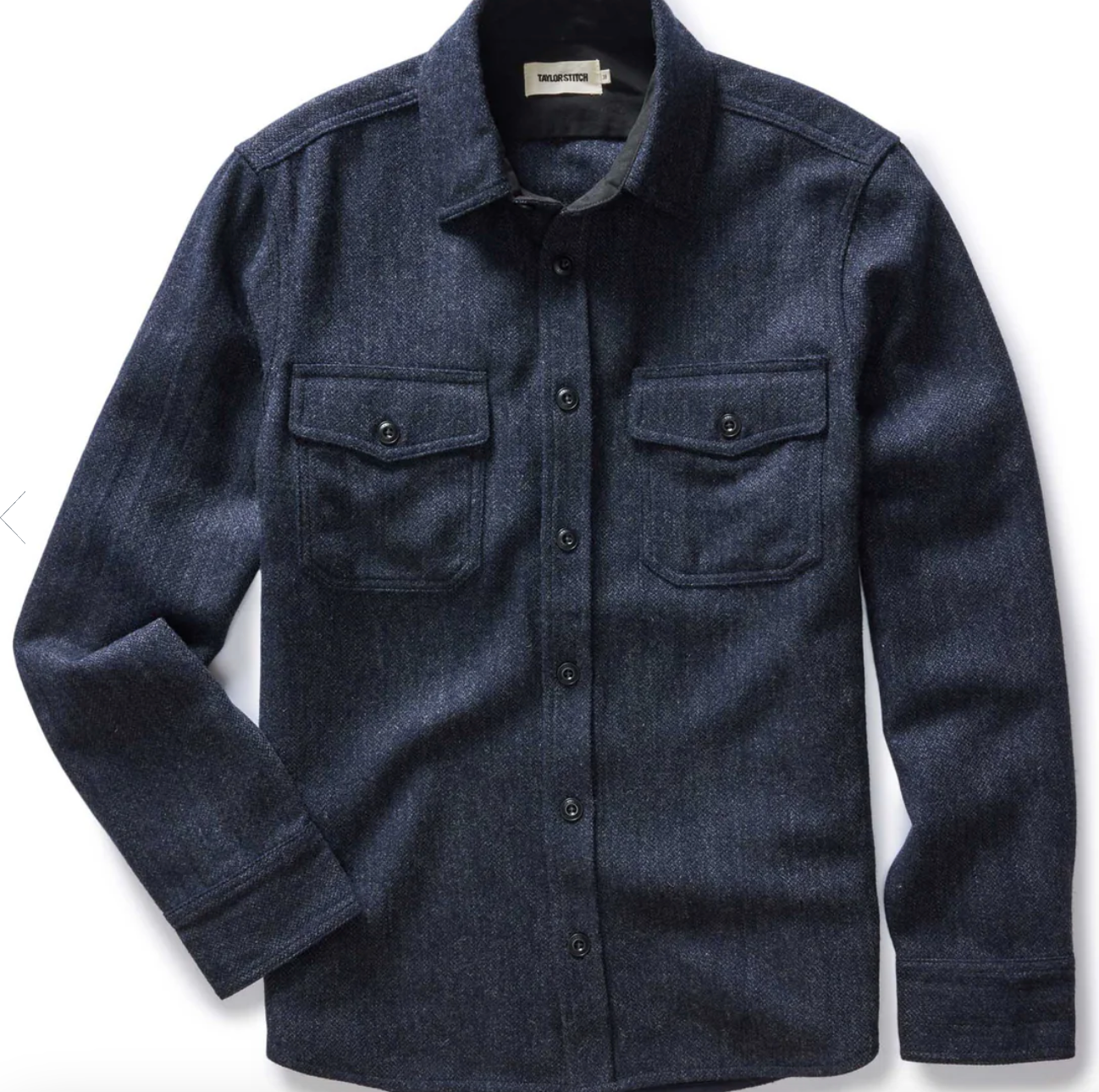 Taylor Stitch CPO Shirt in Marine Wool