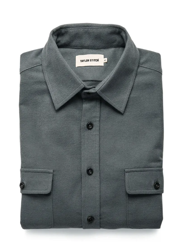 Taylor Stitch Yosemite Shirt in Slate