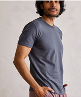 Taylor Stitch Cotton Hemp Tee in Navy