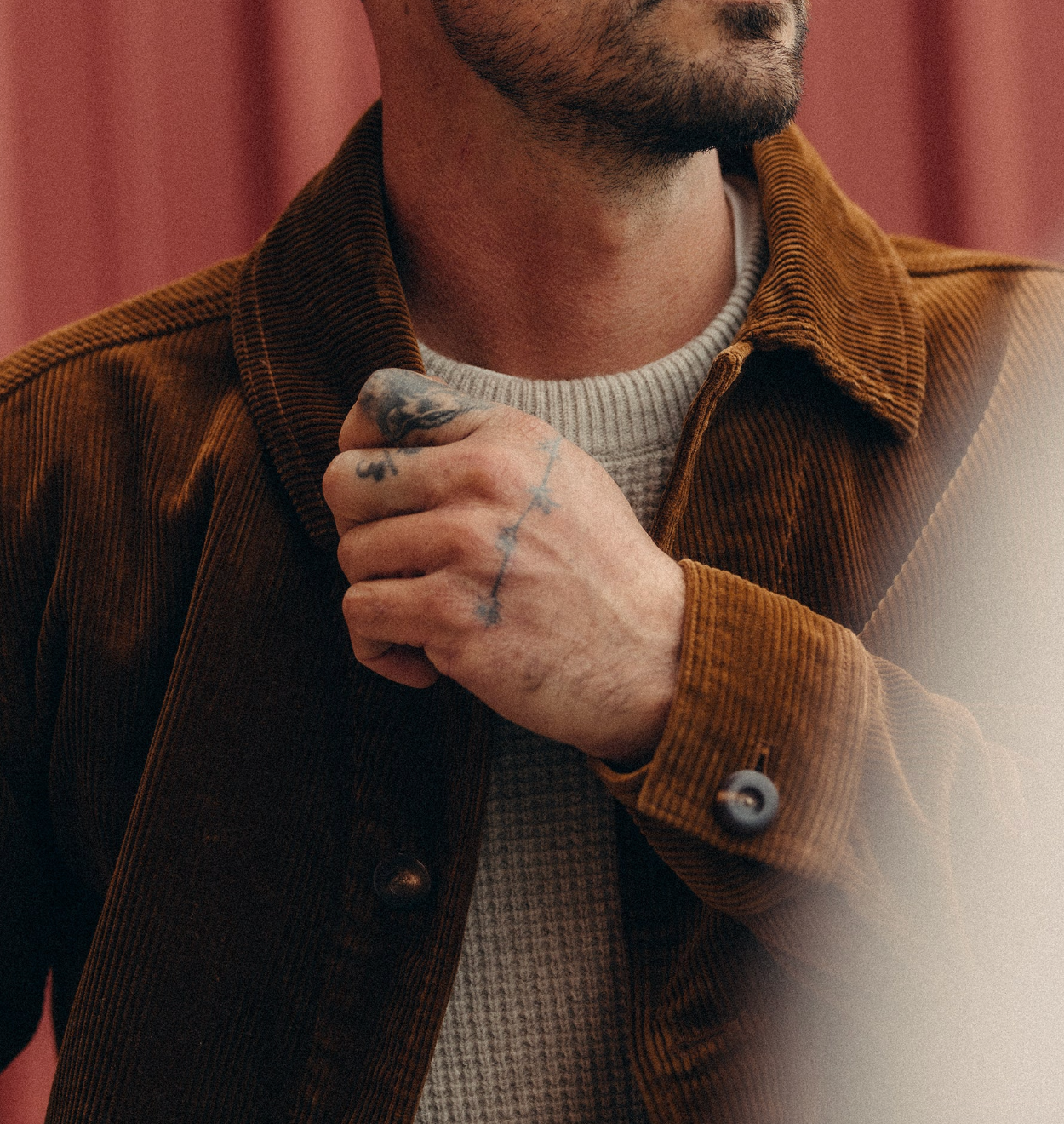 Taylor Stitch Ojai Jacket in Bourbon Corduroy