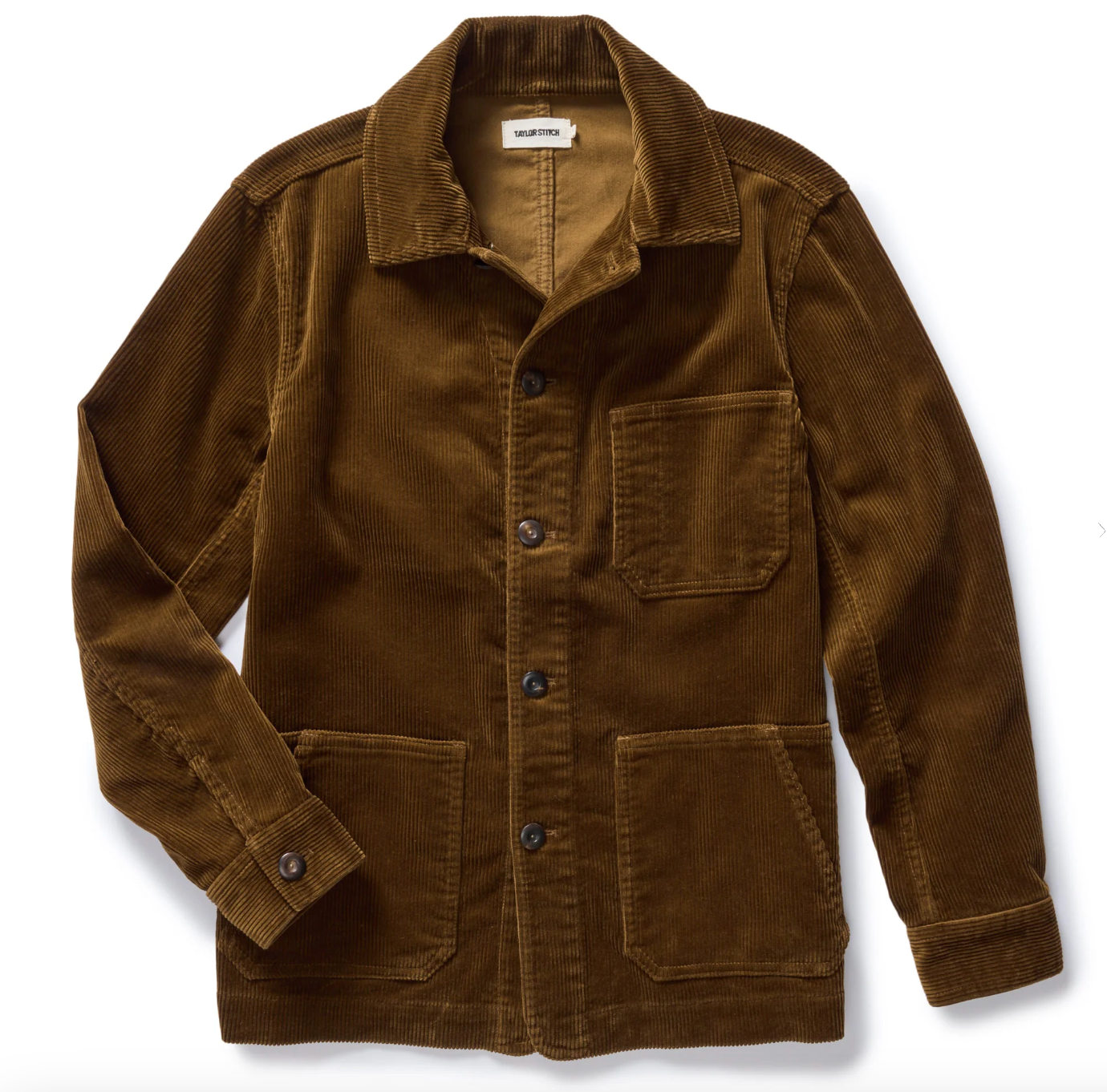 Taylor Stitch Ojai Jacket in Bourbon Corduroy