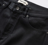 Taylor Stitch Slim Jean in Rigid Black Organic Selvedge