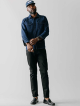 Taylor Stitch Slim Jean in Rigid Black Organic Selvedge