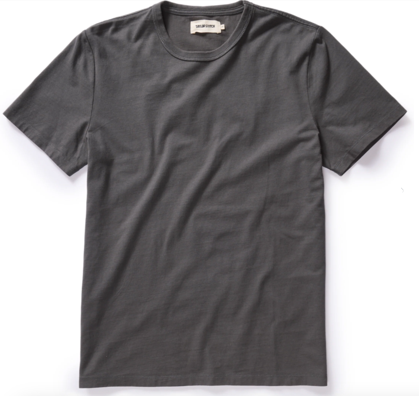 Taylor Stitch Organic Cotton Tee Faded Black