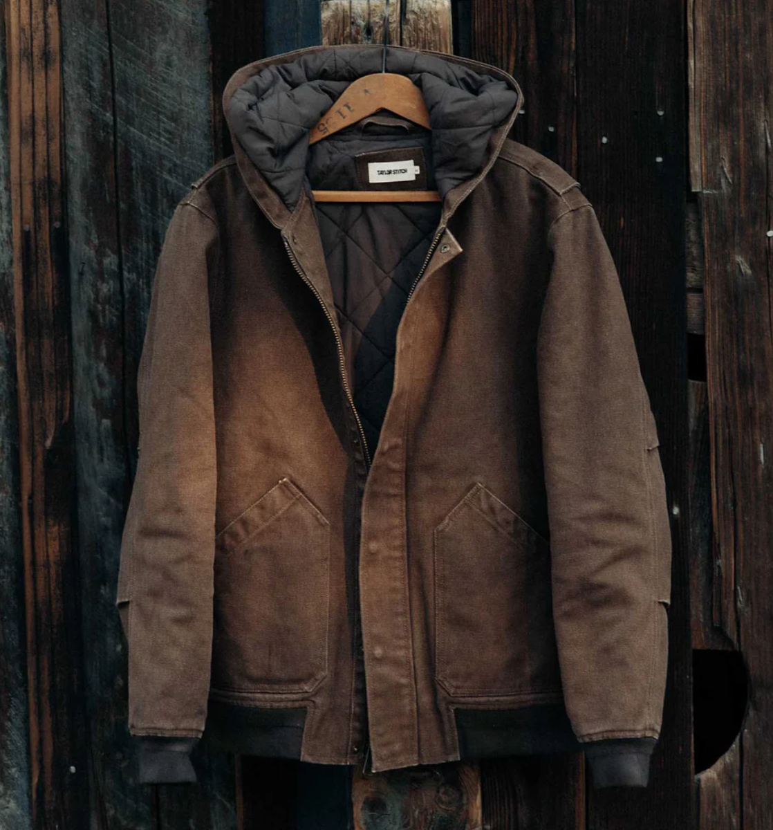 Taylor Stitch Workhorse Aged Penny Canvas Jacket