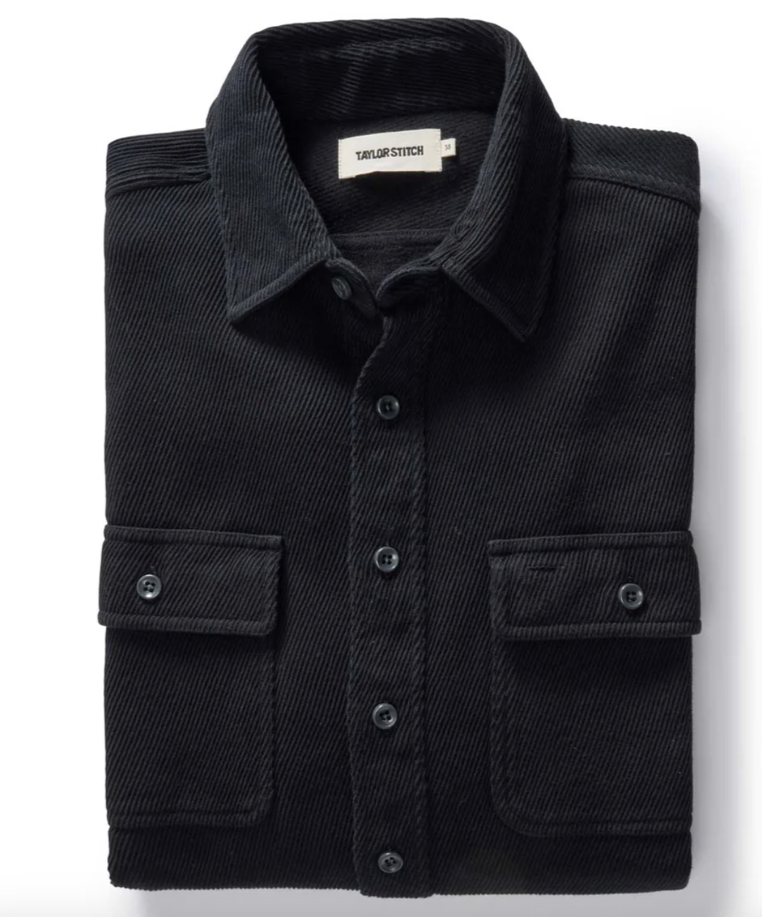 Taylor Stitch Ledge Shirt in Coal Twill