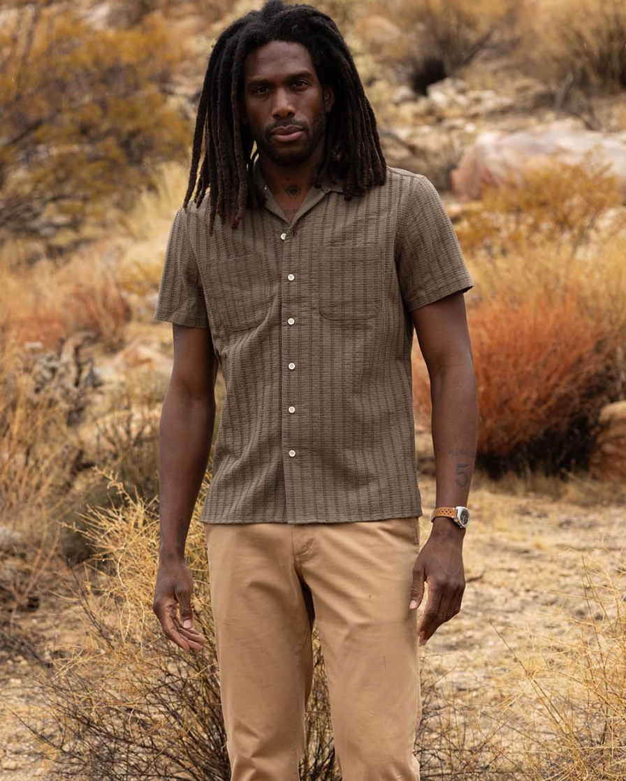 Taylor Stitch Conrad Shirt in Fatigue Olive