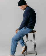 Taylor Stitch Seafarer Sweater in Atlantic Blue