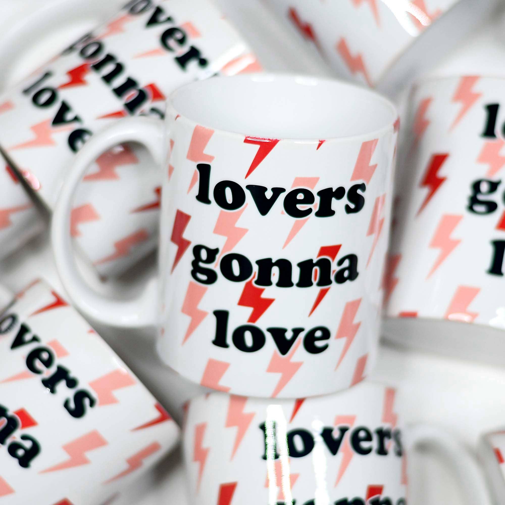 Lovers Gonna Love Ceramic Mug