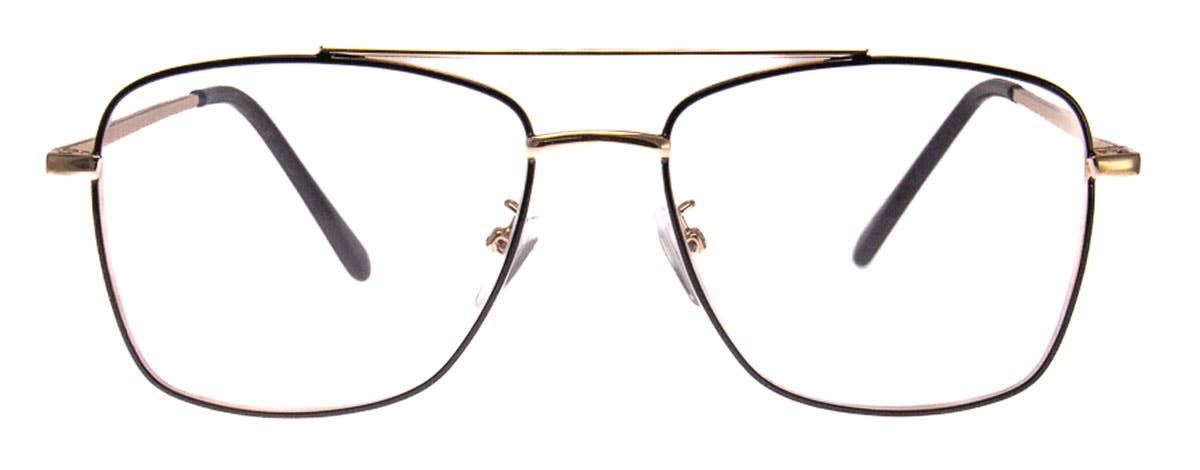 Wire Frame Readers Black/Gold